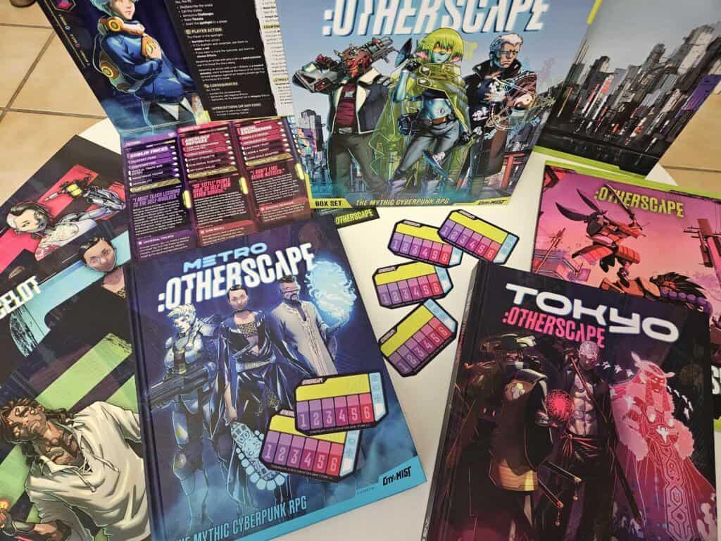 В цифре вышла «:Otherscape»: Настольная ролевая игра, объединяющая мифологию и киберпанк