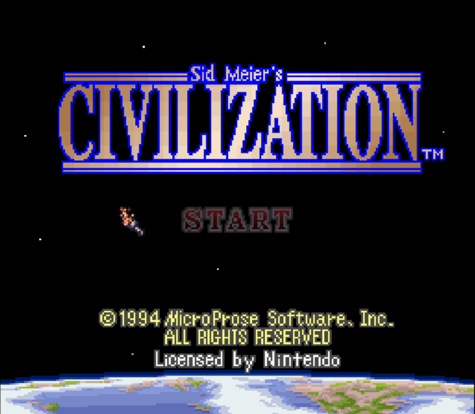 История серии Sid Meier's Civilization. Партия 1: Civilization 1