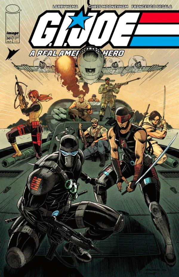 Вариантная обложка G.I. Joe: A Real American Hero #301 от Эндрю Кранке