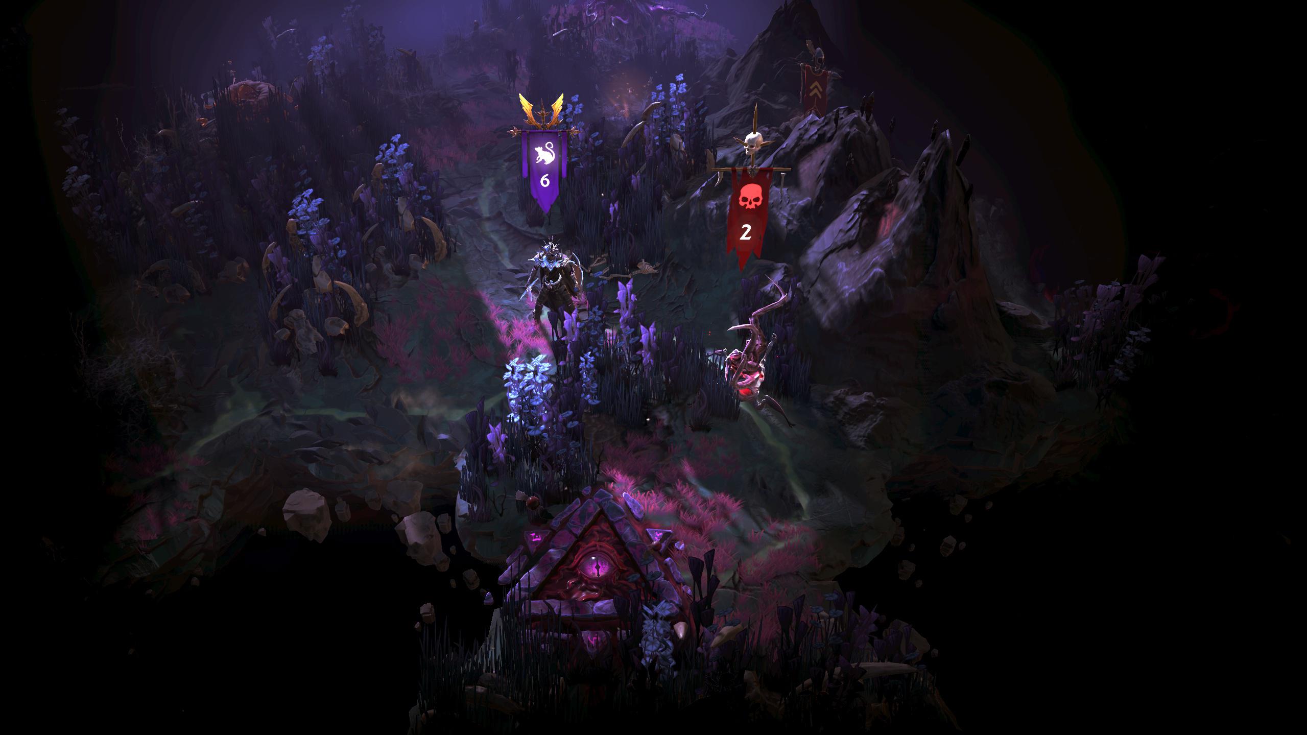 Теневой мир в дополнении Eldritch Realms для Age of Wonders 4
