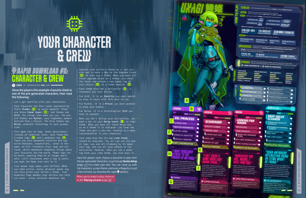 В цифре вышла «:Otherscape»: Настольная ролевая игра, объединяющая мифологию и киберпанк