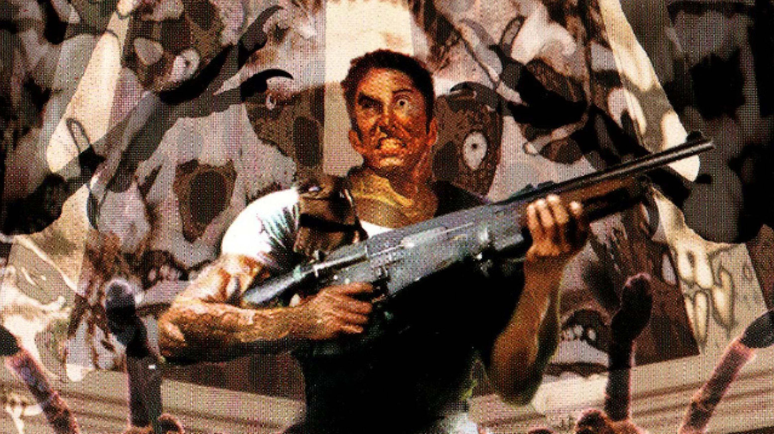 Оригинальный бокс-арт Resident Evil 1996го года, Capcom