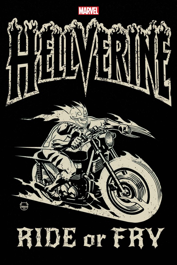 Вариантка Hellverine #1 от  Дейва Джонсона