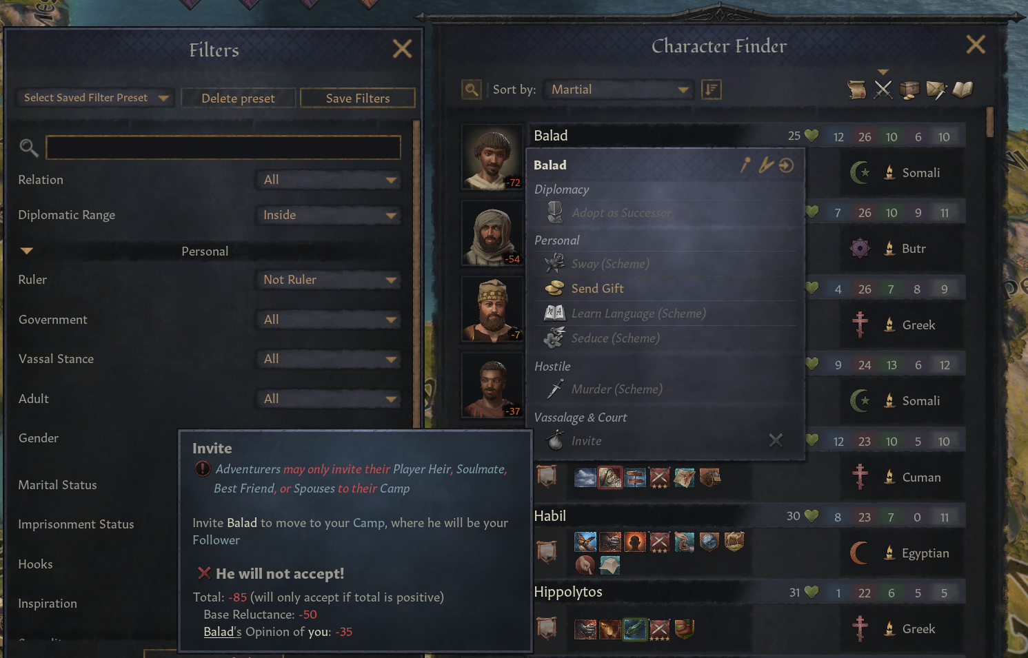 Безземельные приключенцы в грядущем дополнении Crusader Kings 3. Часть 1