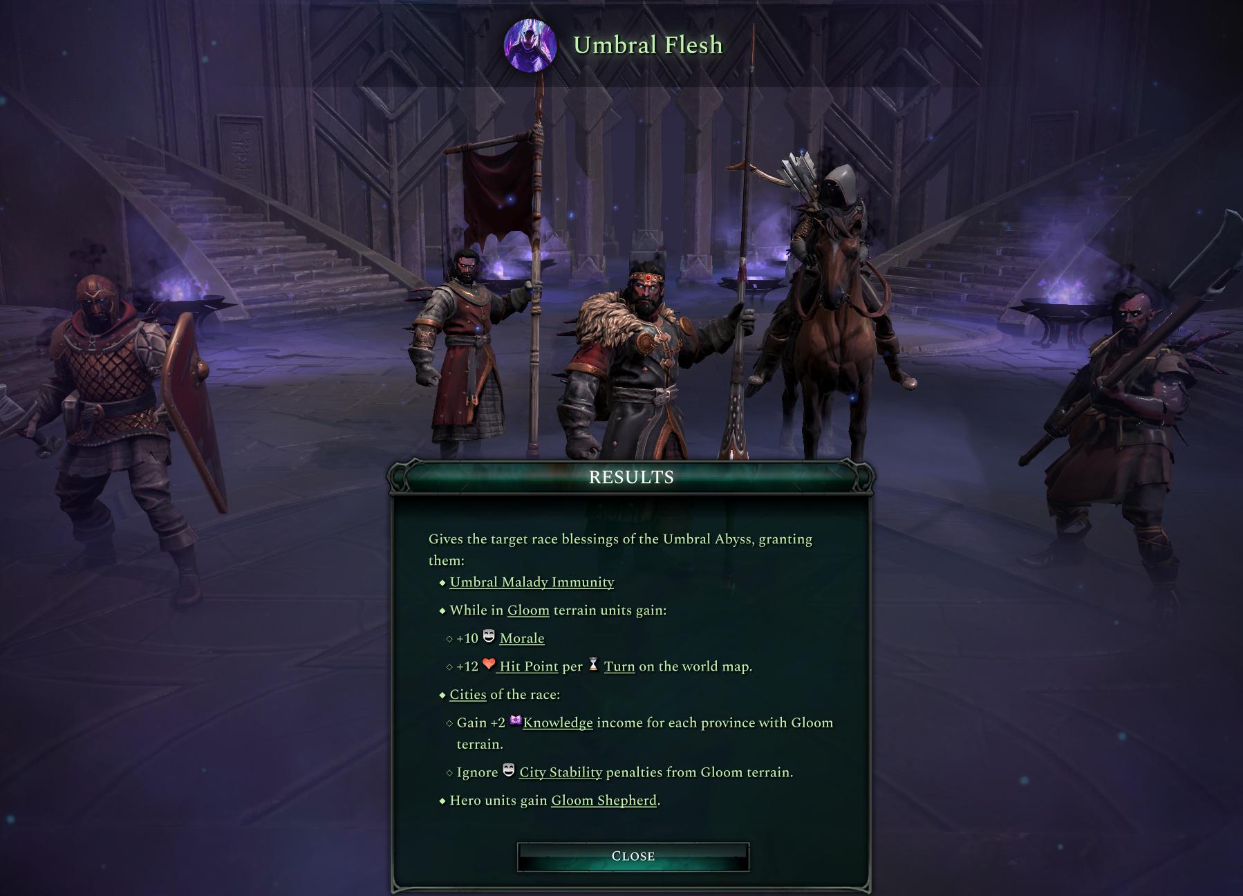 Теневой мир в дополнении Eldritch Realms для Age of Wonders 4