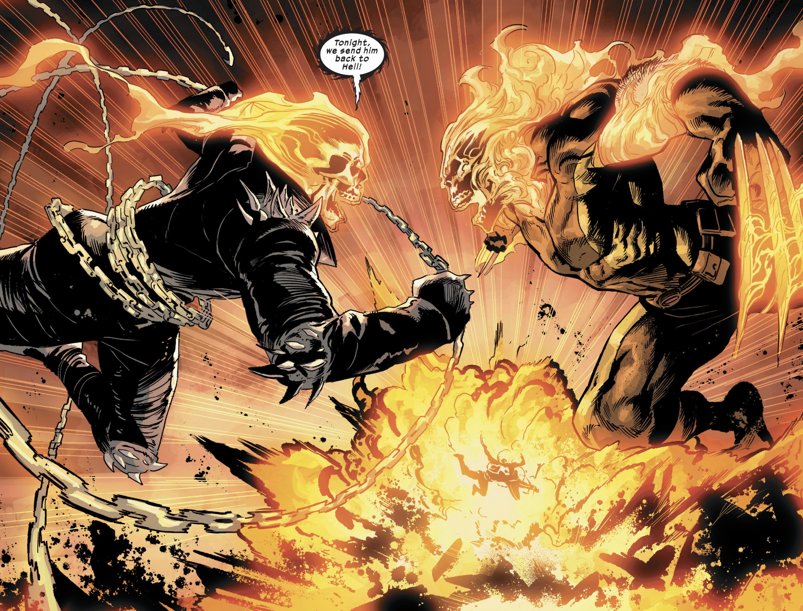 Страница Ghost Rider / Wolverine: Weapons of Vengeance - Omega