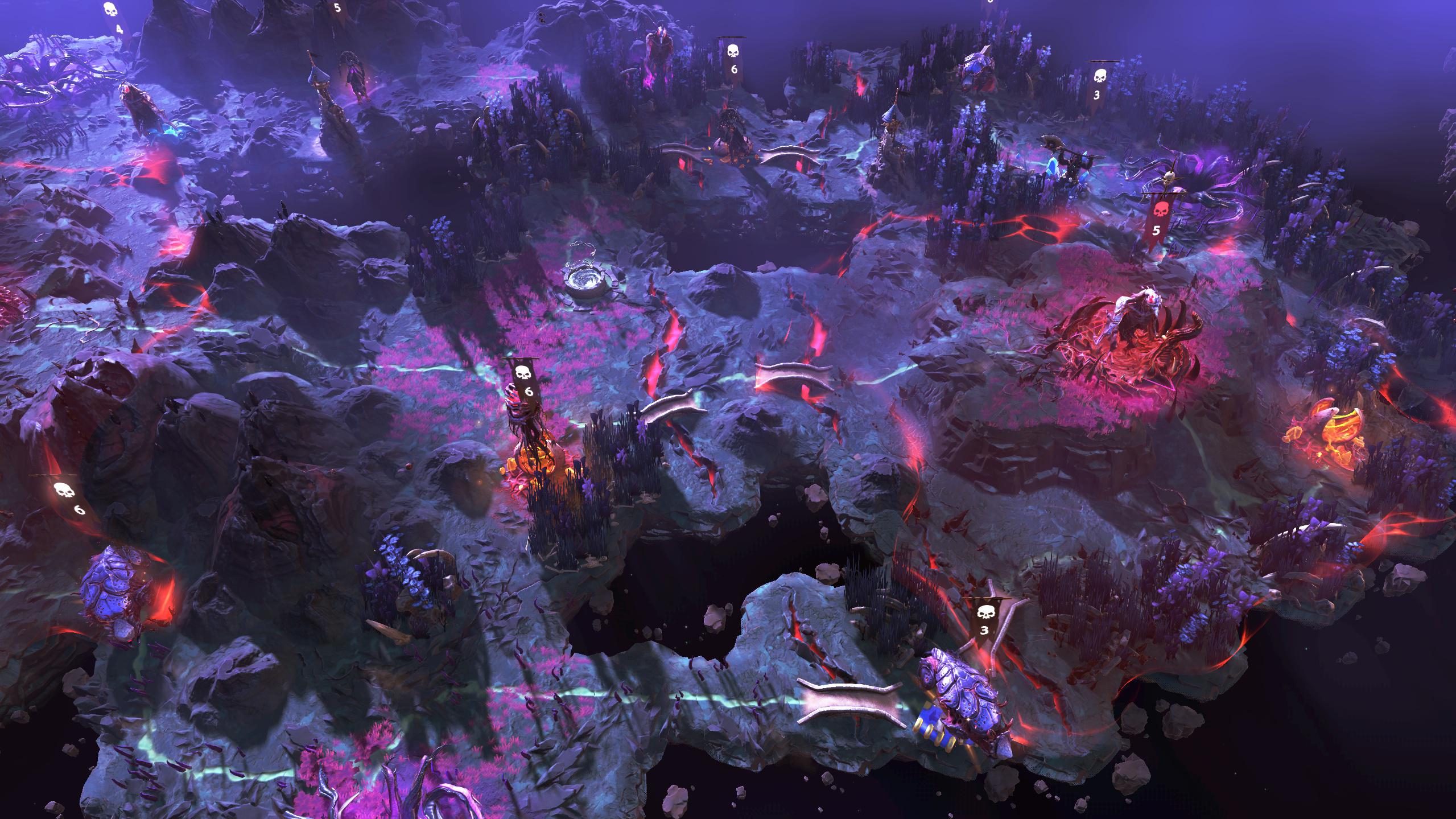Теневой мир в дополнении Eldritch Realms для Age of Wonders 4