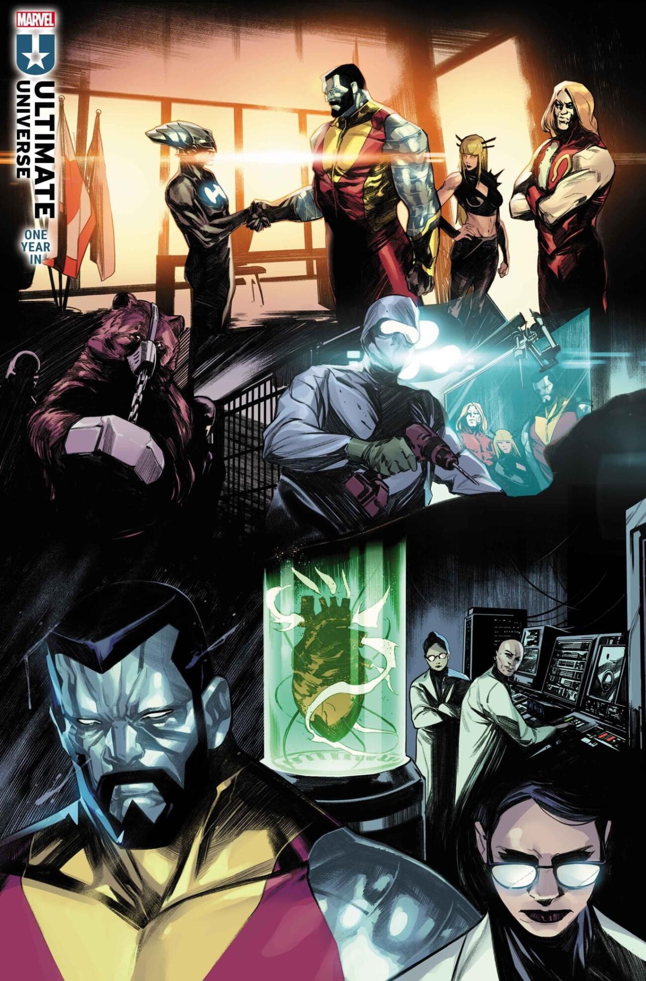 Роль Фьюри в комиксах линейки Ultimate - превью и обложки Ultimate Universe: One Year In