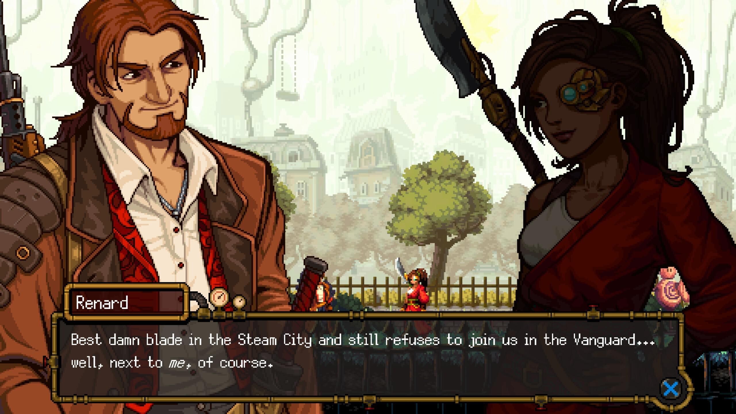 Gestalt: Steam &amp; Cinder — красивый арт, но плохая метроидвания
