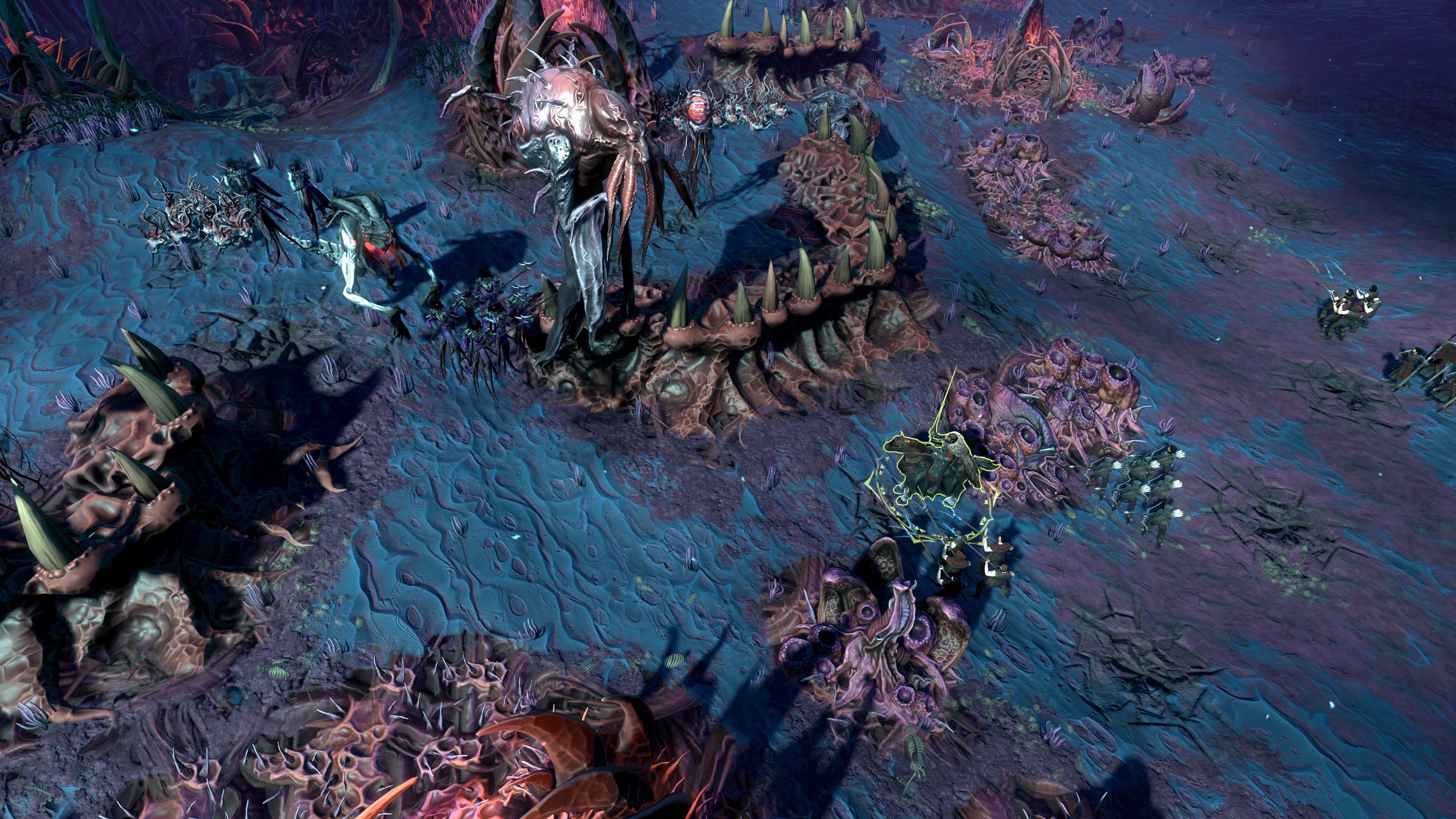 Теневой мир в дополнении Eldritch Realms для Age of Wonders 4