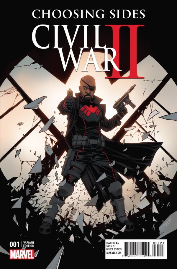 Вариантка Civil War II: Choosing Sides #1 от Деклана