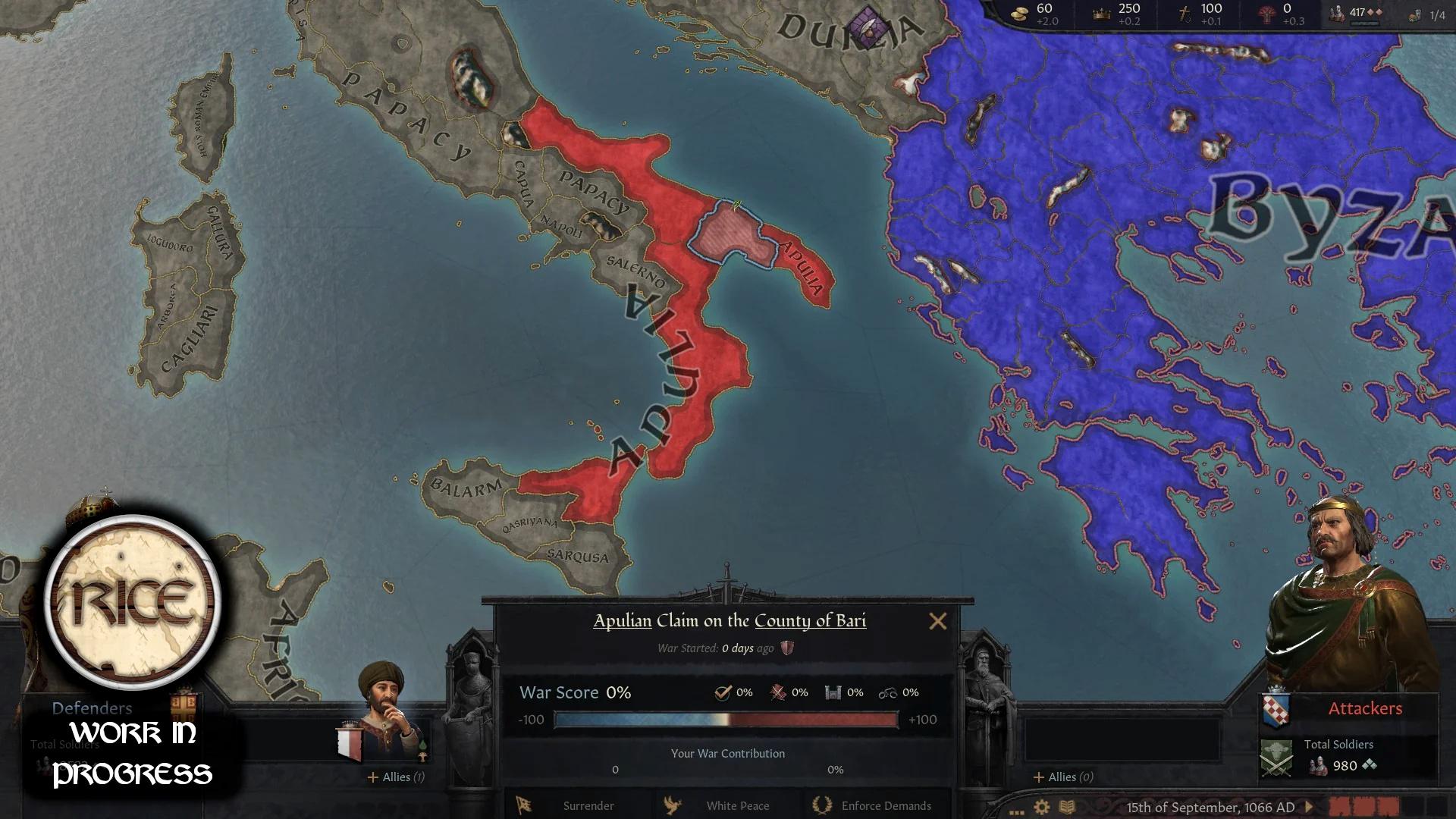 Сицилийский колорит в грядущем паке RICE для Crusader Kings 3