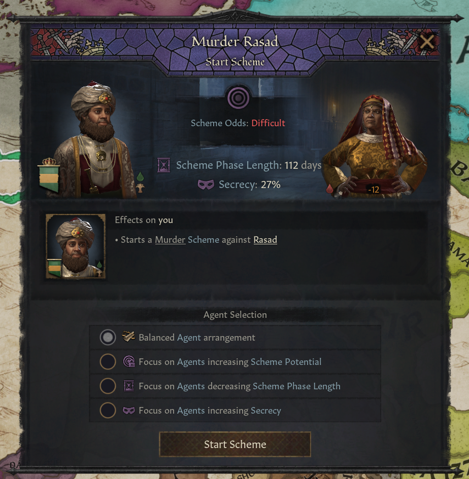 Происки и цепочки событий у персонажей в грядущем обновлении Crusader Kings 3