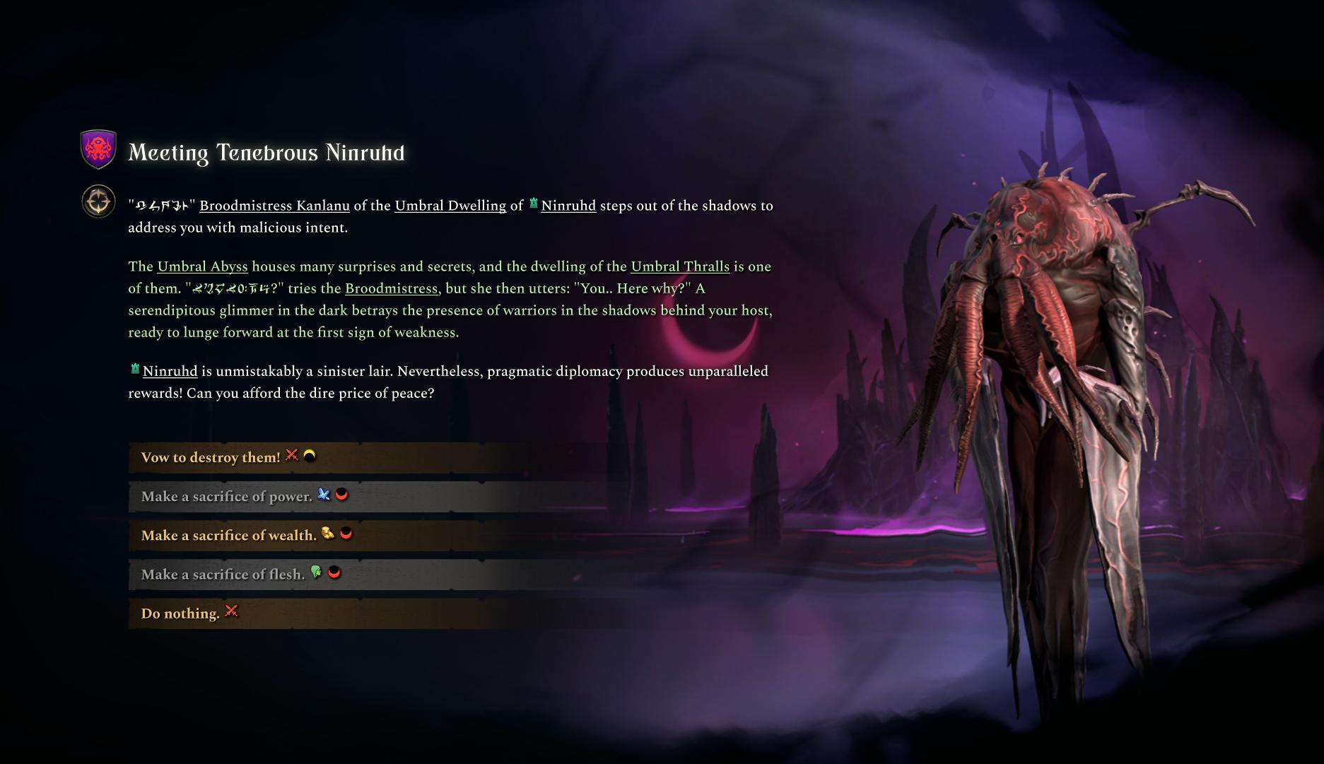 Теневой мир в дополнении Eldritch Realms для Age of Wonders 4