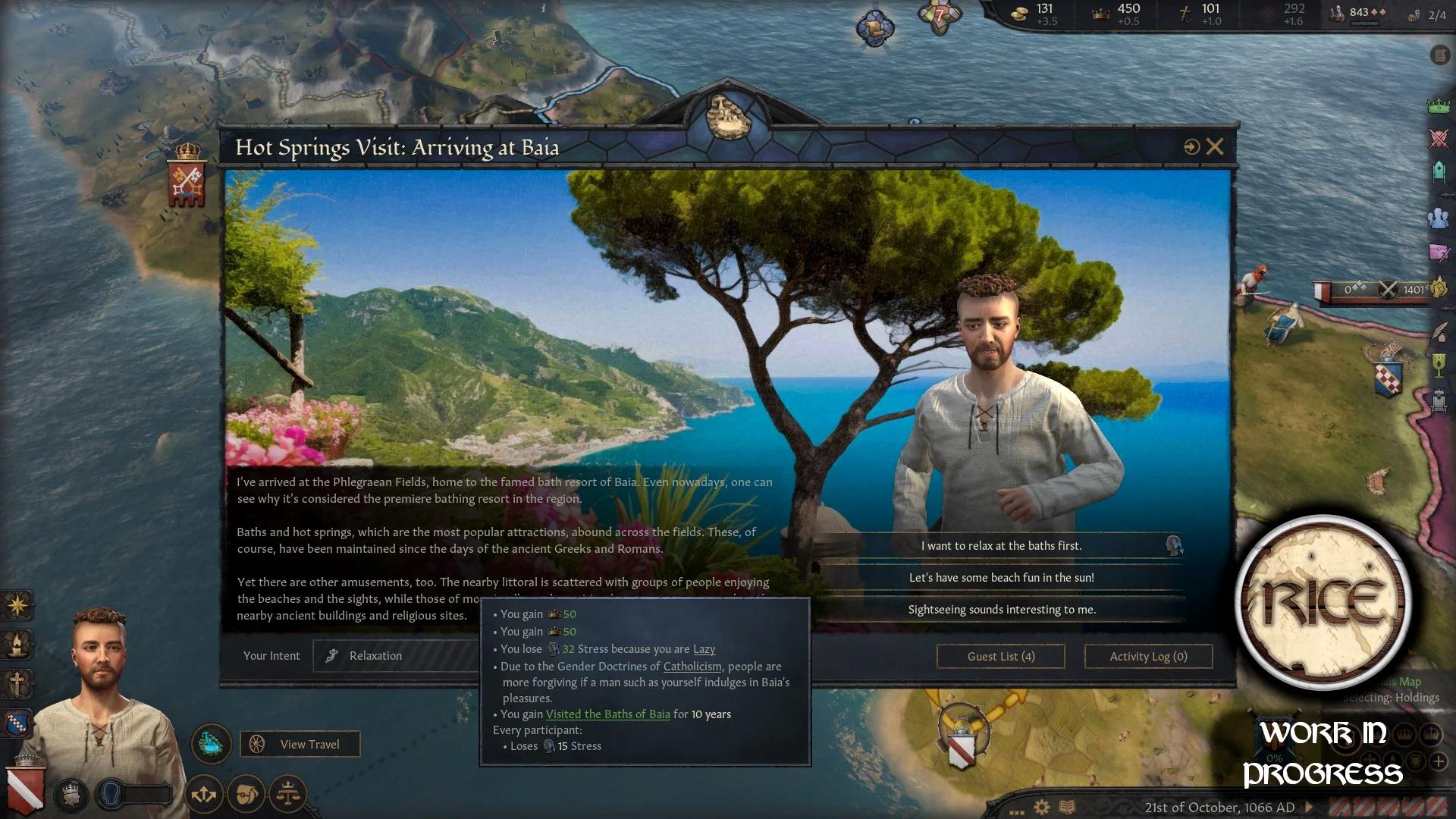 Сицилийский колорит в грядущем паке RICE для Crusader Kings 3