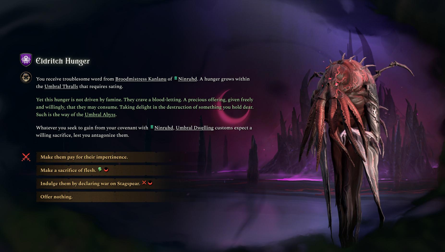 Теневой мир в дополнении Eldritch Realms для Age of Wonders 4