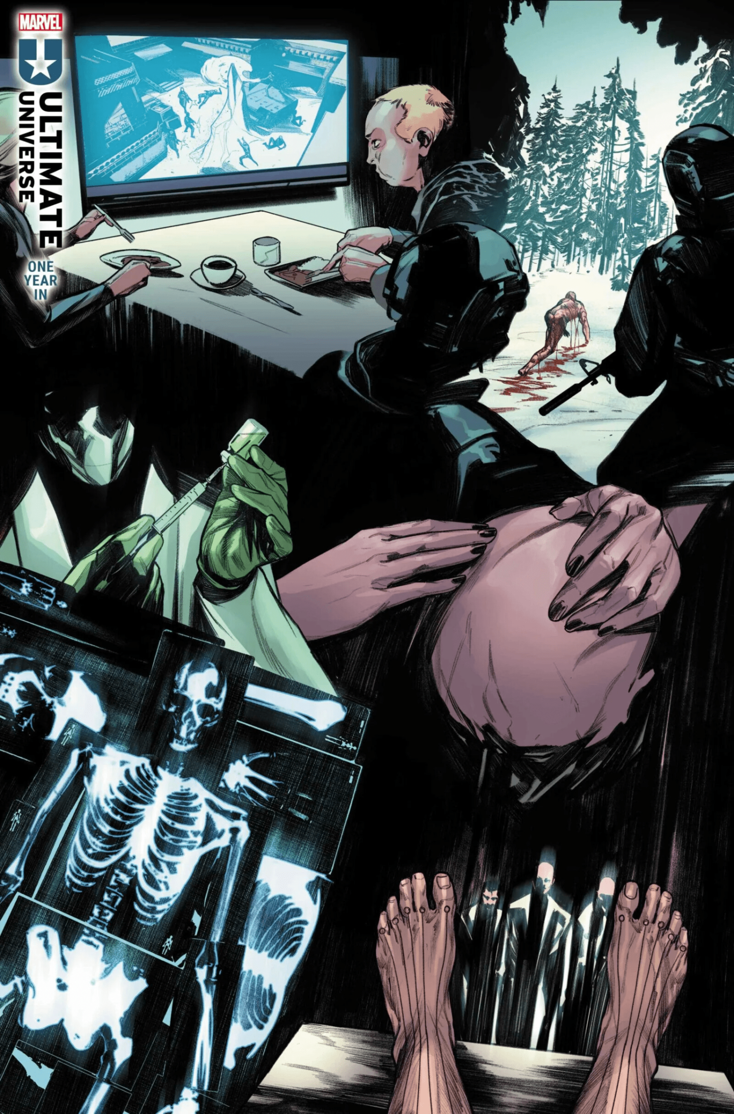 Роль Фьюри в комиксах линейки Ultimate - превью и обложки Ultimate Universe: One Year In