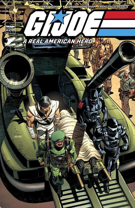 Обложка G.I. Joe: A Real American Hero #302 от Энди Куберта и Брэда Андерсона