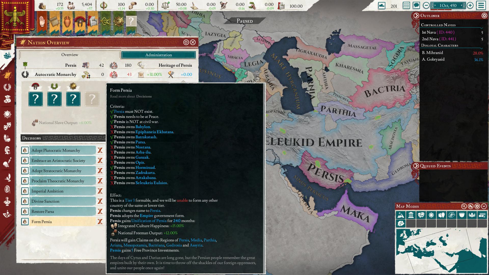 В Imperator Invictus добавят Бирму, миссии для Персии, переработают джайнизм и славянскую веру