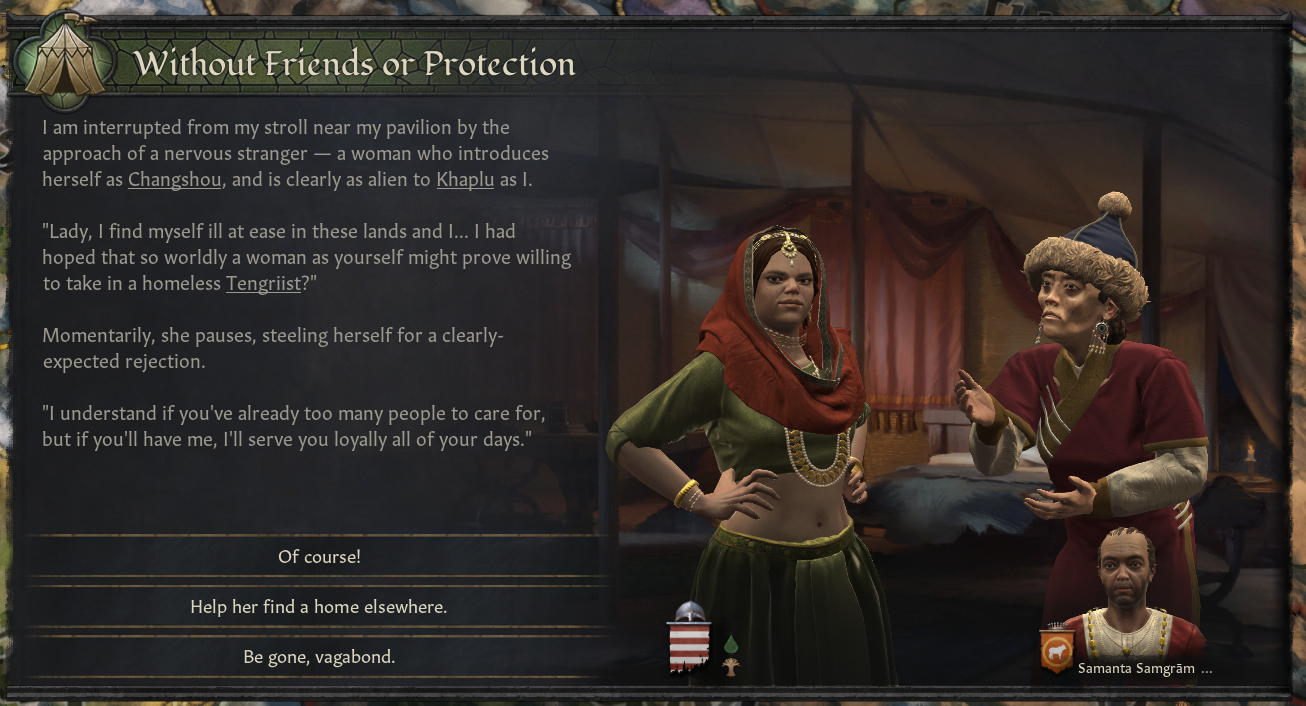 Безземельные приключенцы в грядущем дополнении Crusader Kings 3. Часть 1